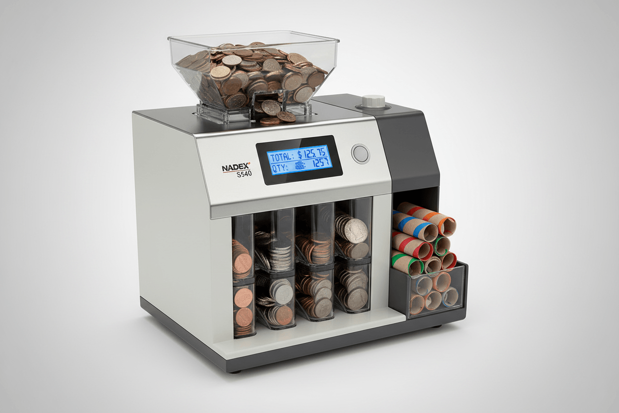 Coin Sorter Machines for Business │ Nadex Coins
