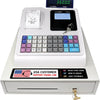 Nadex CR360 Electronic Cash Register for Small Business 4700 PLUs & Thermal Printing - White
