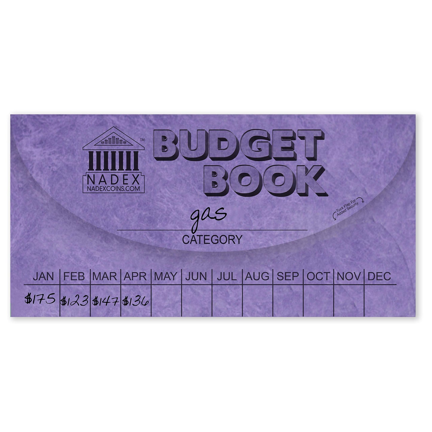 12 Budget Envelopes Multicolor Pack