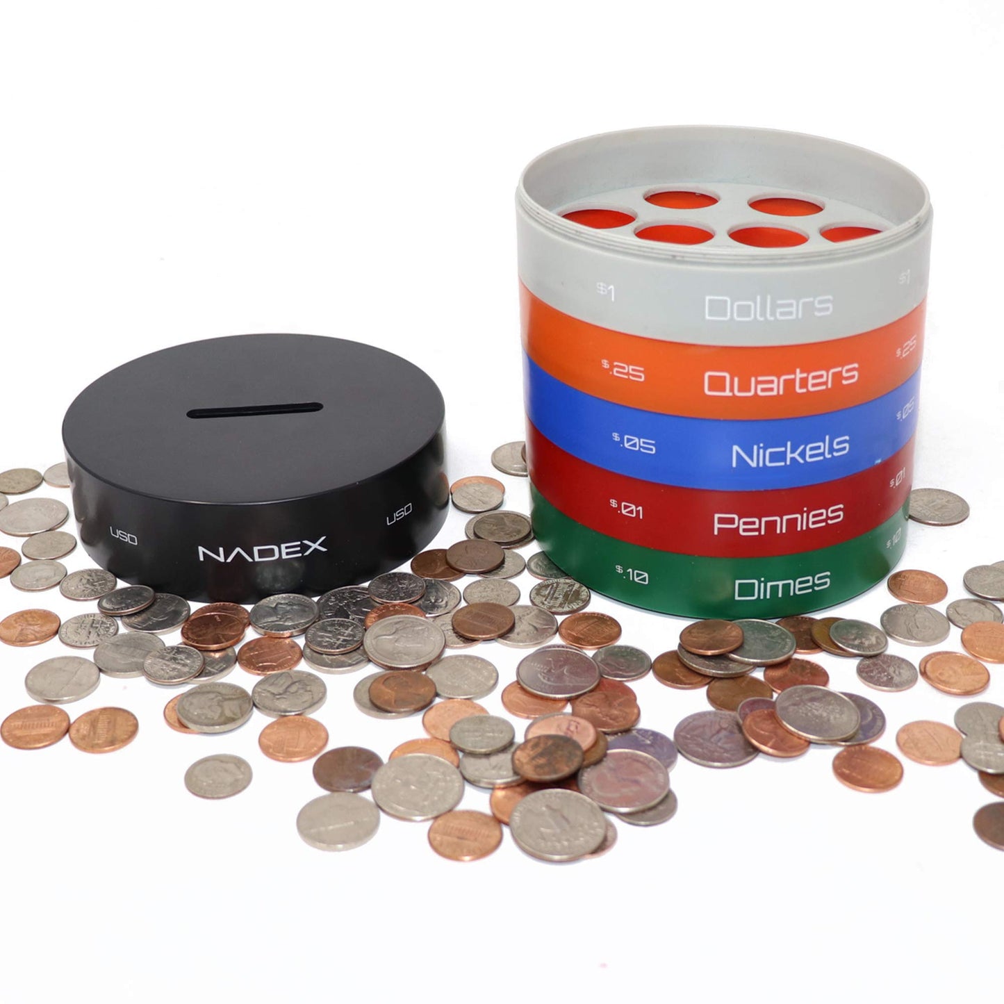 Twist & Shake Coin Sorting Jar