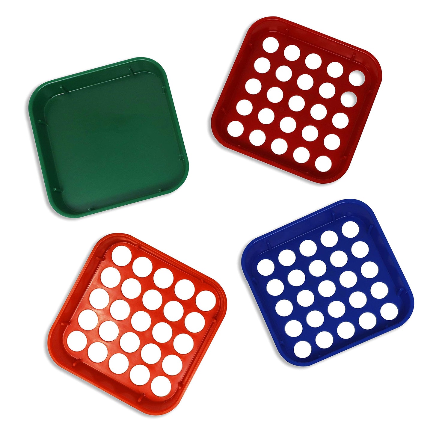 Coin Sorting Trays Set, 4 Pack with 20 coin Wrappers