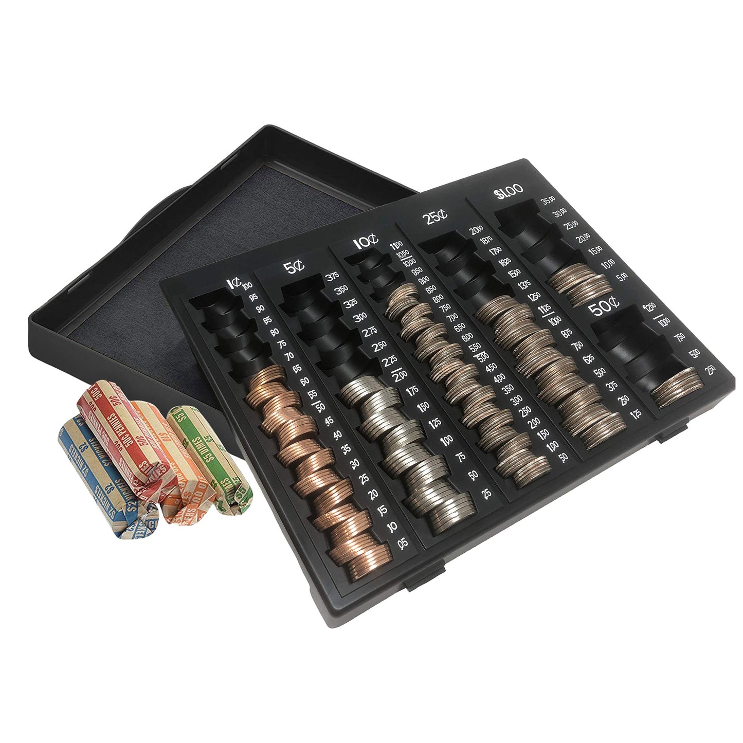 Coin Handling Tray Black