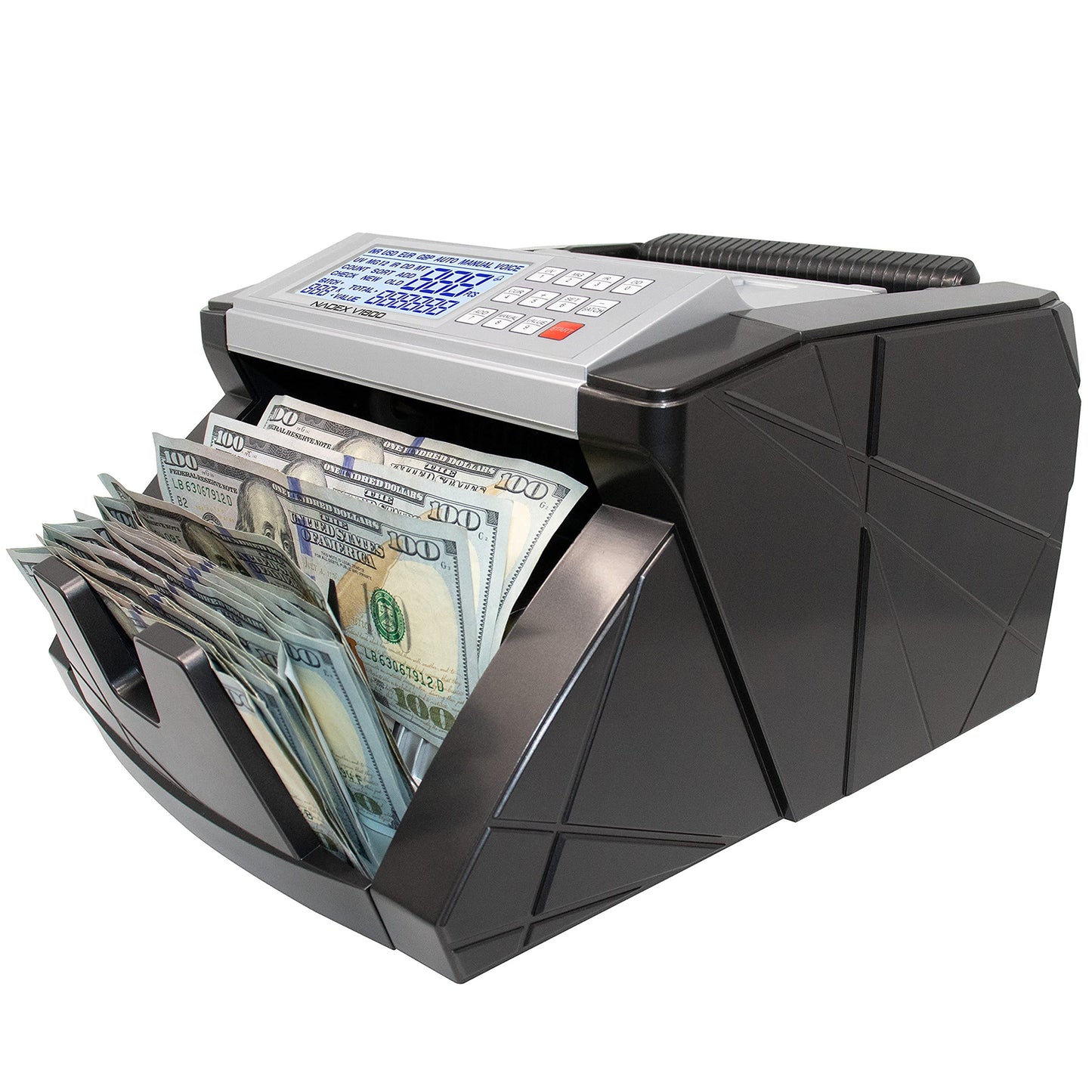 Nadex V1800 Money Counter High Speed Bill Counter and Counterfeit Detector