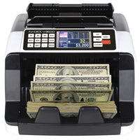 Nadex V3600 value display money counter and counterfeit detector high speed