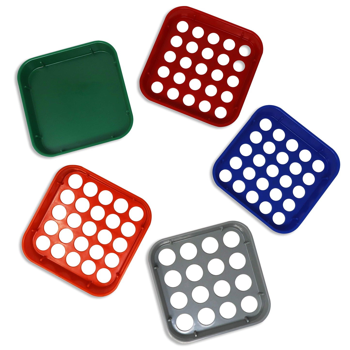 5 Quick Sort Coin Organizing and Sorting Trays Set