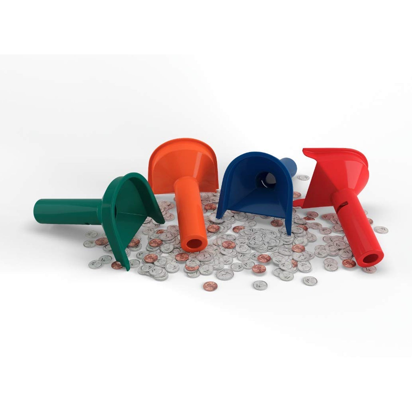 Color Coded Coin Tray and Tubes with 350 Wrappers