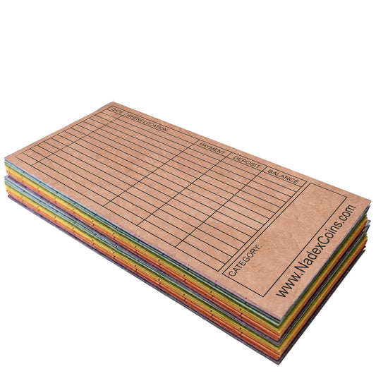 12 Budget Envelopes Multicolor Pack