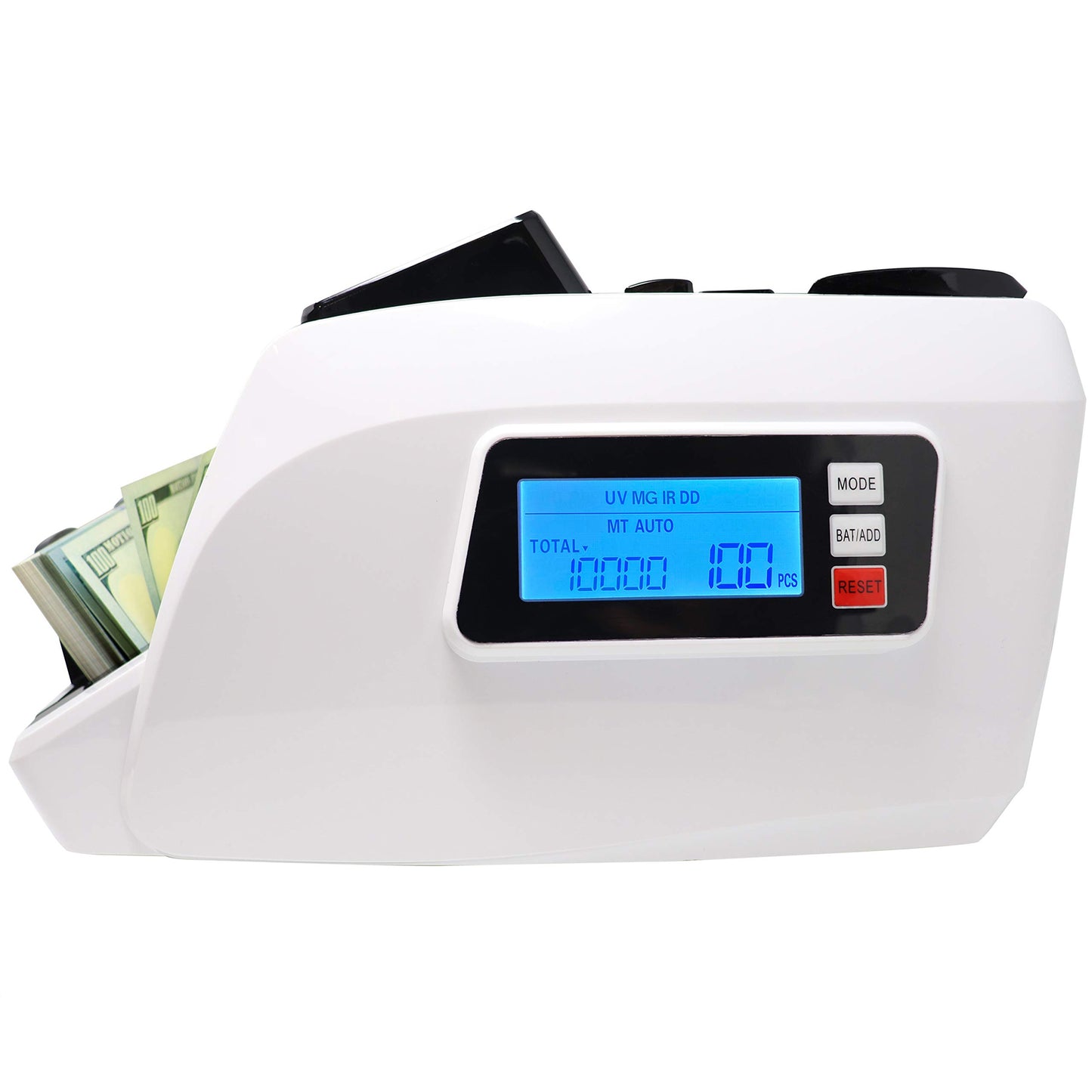 Nadex V5400 Mixed Denomination Money Counter and Counterfeit Detector