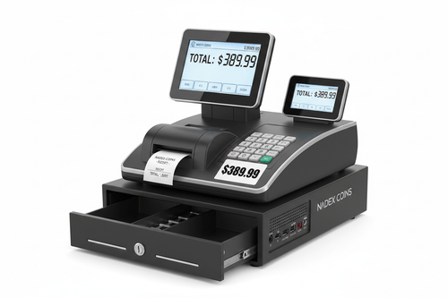 Nadex Coins Electronic cash register for small business: the complete guide (2026) with bill counter and drawer.