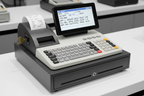 Nadex CR360 cash register programming departments and PLUs with tax rates and product entries before first transaction
