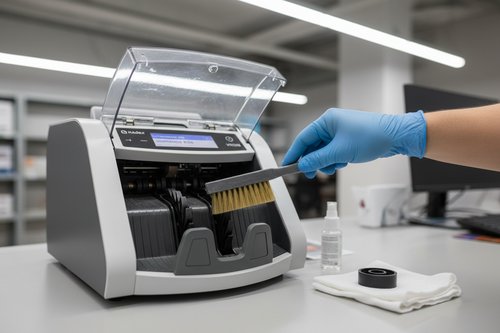 How to clean and maintain your bill counter step by step