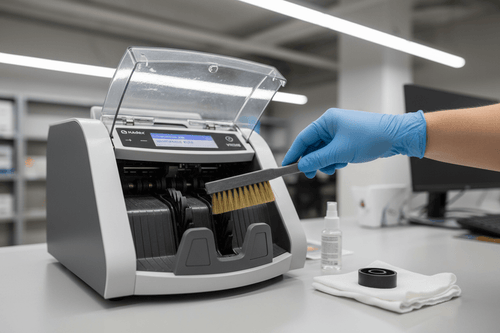 How to clean and maintain your bill counter step by step