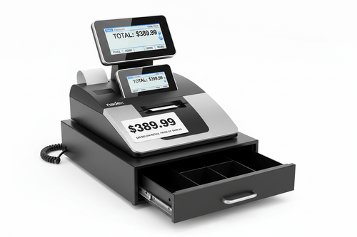 Nadex Coins Is the Nadex CR360 cash register worth buying for small business? Cash handling equipment with display.