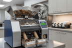 Nadex S540 best coin counting machine for bank or credit union with standard roll batching and wrapping