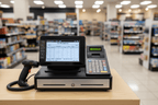 Nadex CR360 cash register PLU management for retail stores with 4700 PLUs department assignment and scanner connectivity