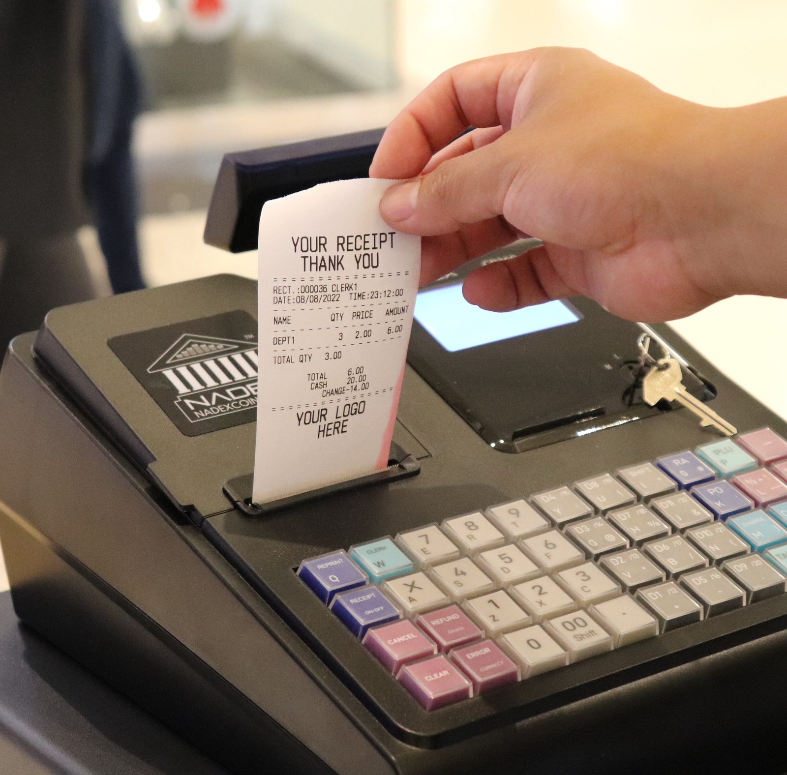 Cash Register Machines for Small Business & Retail