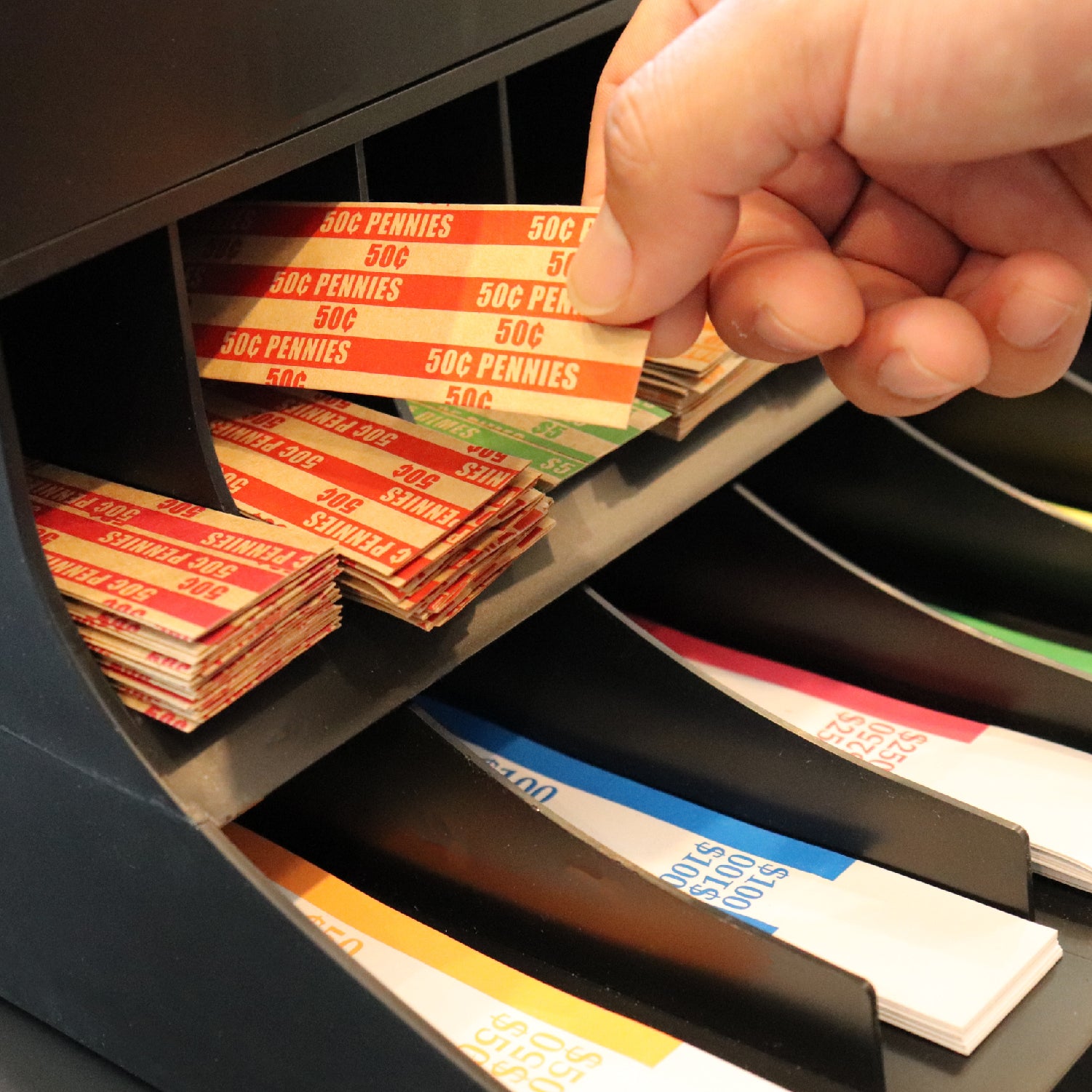 Coin Wrappers + Organization