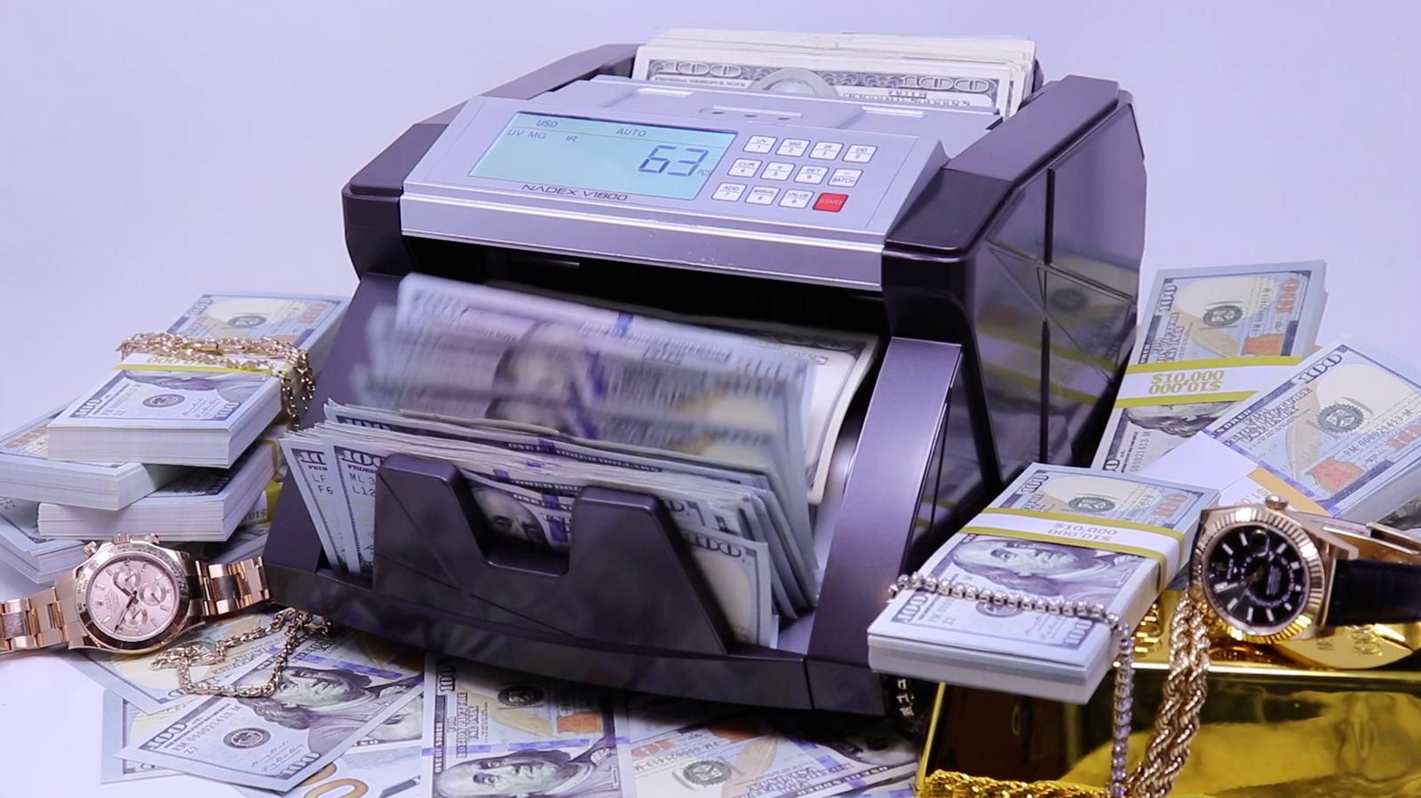 Bill Counter Machines Professional Cash Counting with Counterfeit Detection