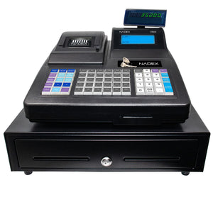 Nadex CR600 Electronic Cash Register, Black