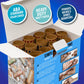 Nadex 48 Assorted Preformed Crimped End Coin Roll Wrappers, 12 Each of Nickels/Dimes/Pennies/Quarters