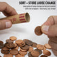 Nadex 48 Assorted Preformed Crimped End Coin Roll Wrappers, 12 Each of Nickels/Dimes/Pennies/Quarters