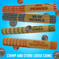 Nadex 48 Assorted Preformed Crimped End Coin Roll Wrappers, 12 Each of Nickels/Dimes/Pennies/Quarters