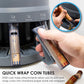 Nadex S900 Coin Sorter, Counter and Wrapper with Thermal Printer Included - Prints Count Tally - 48 Preformed Wrappers Included