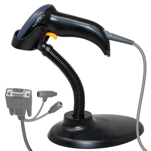 Nadex handheld barcode laser scanner for cash register CR360 CR600 front view