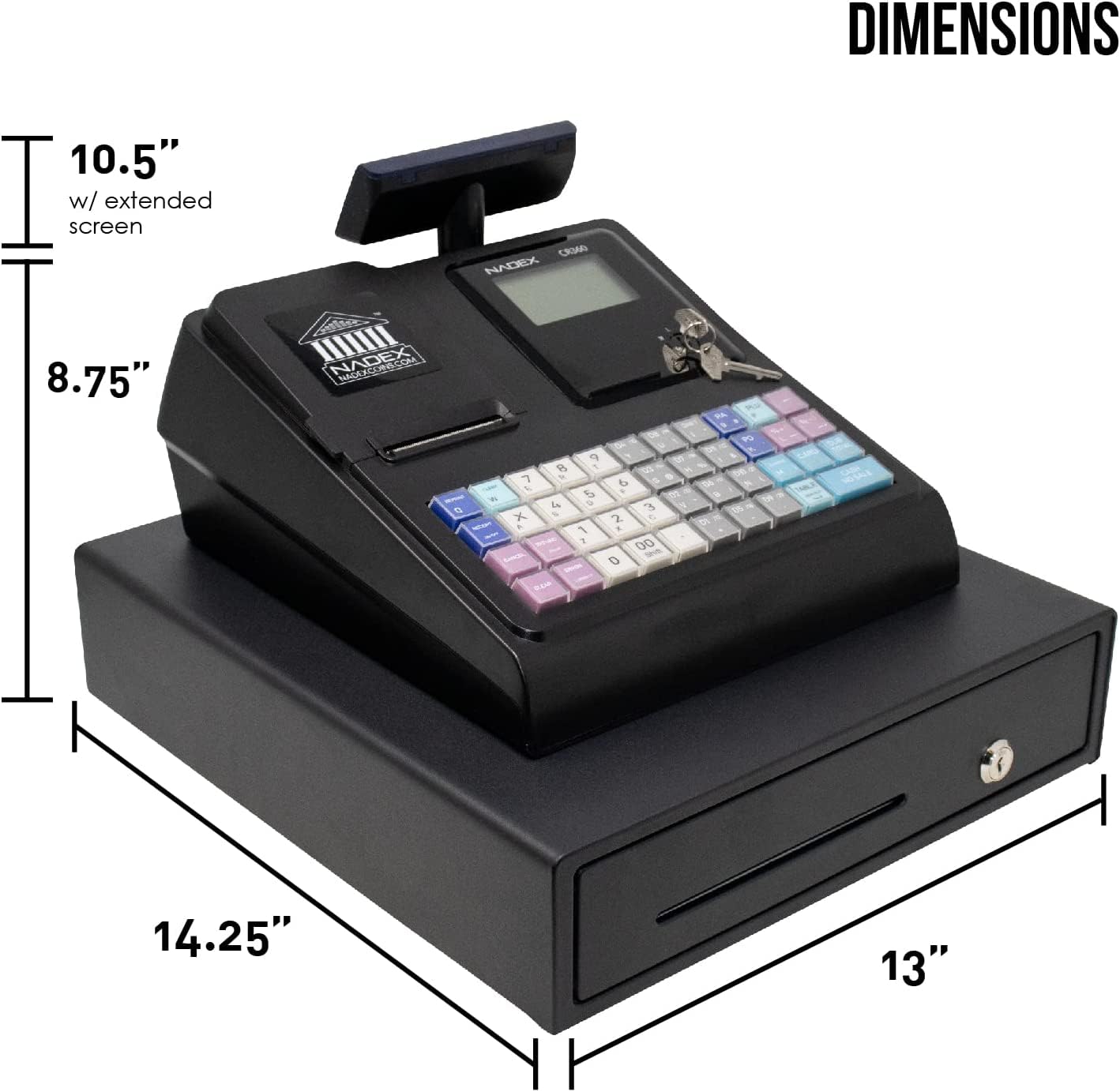Cash Register for Small Business | Nadex CR360
