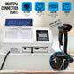 Nadex CR360 cash register keypad and thermal printer close-up