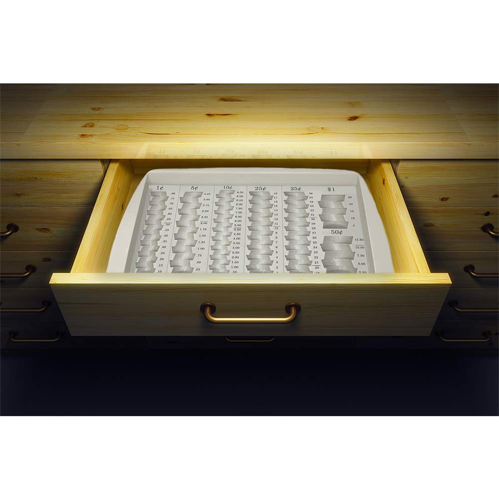 Cash and Coin Handling Tray