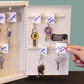 Slotted Key Tags, 20-Pack
