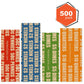 500 Flat  Bright Coin Wrappers