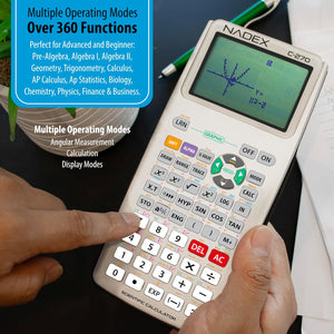 Nadex Scientific Calculator Silver