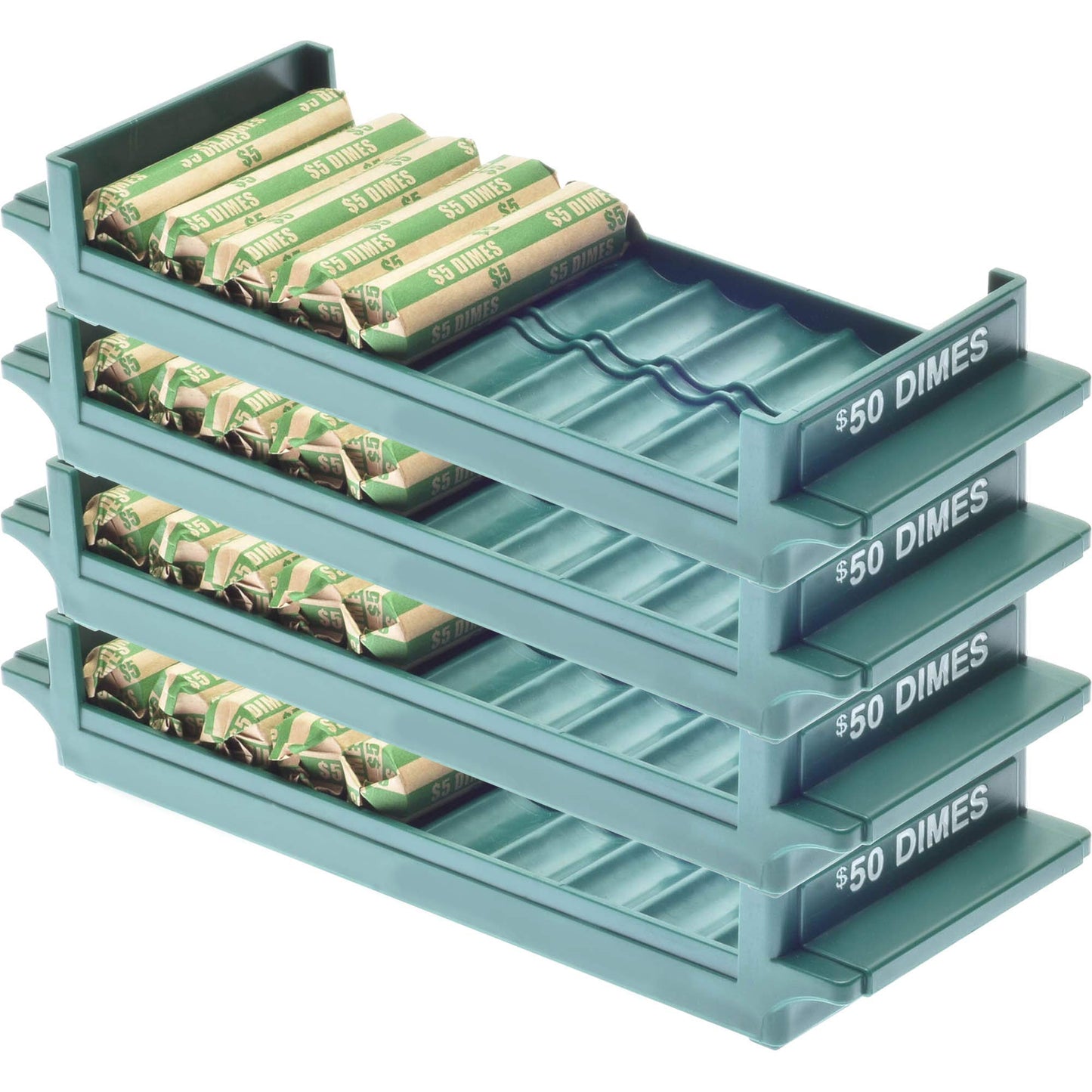 4 Pack Rolled Coin Trays