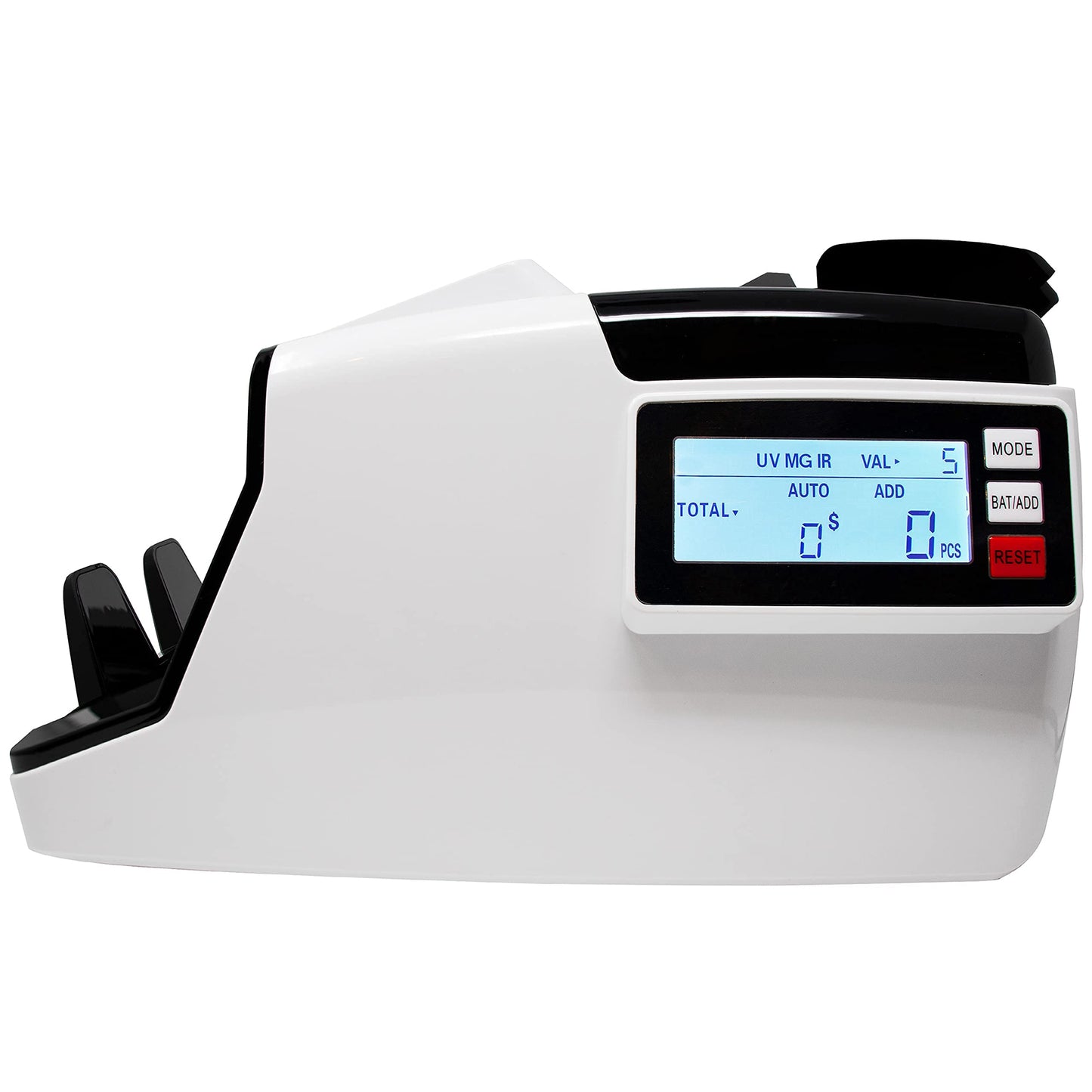 Nadex V3600 Value Display Money Counter and Counterfeit Detector, High Speed Bill Counter