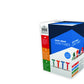 Nadex Easy Wrap Coin Tube Set with 40 Wrappers Included, Color Coded