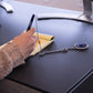 Security Chain Security Pen, 4 Pens, 1 Base, 5 refills, black