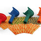 Nadex Easy Wrap Coin Tube Set with 40 Wrappers Included, Color Coded