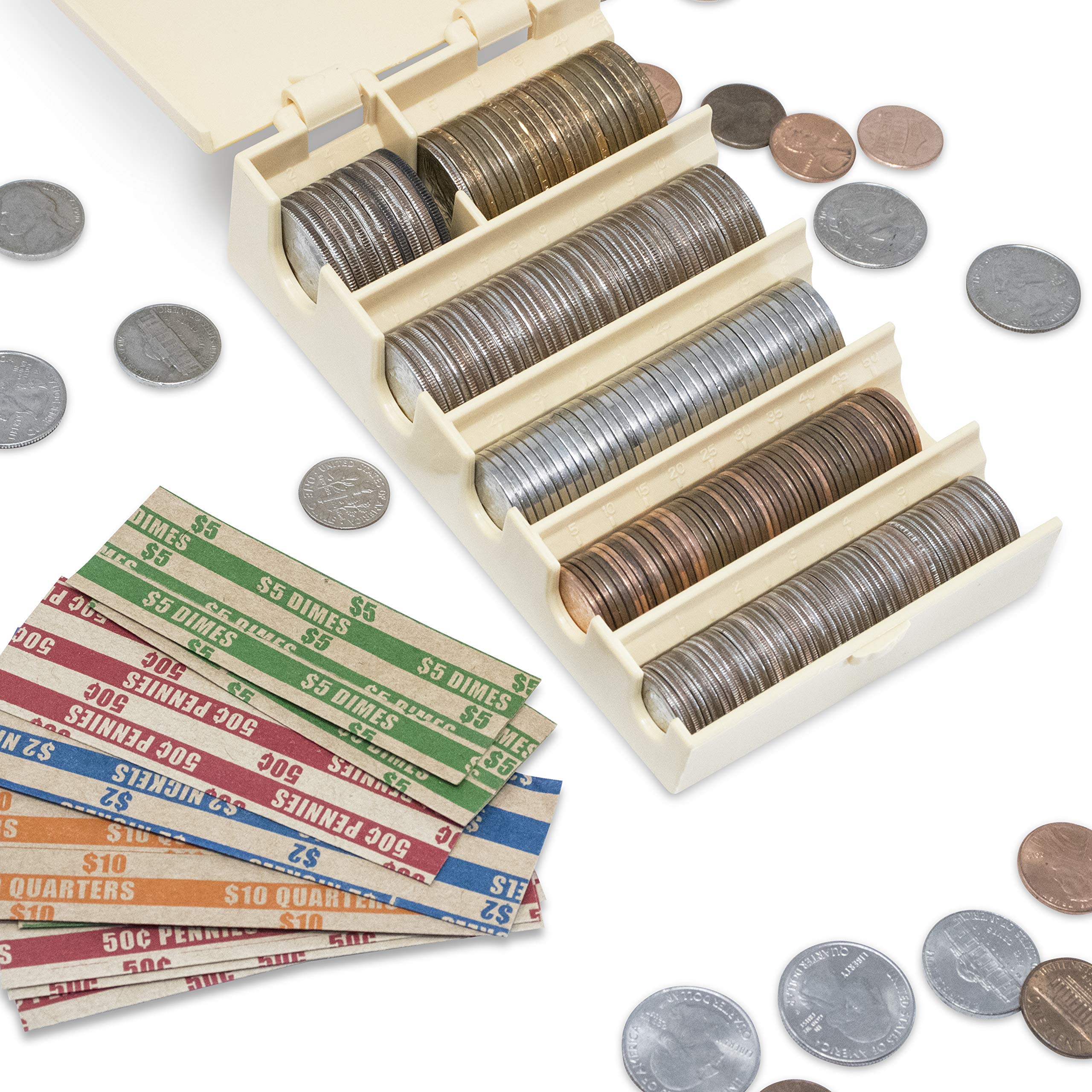 Coin Storage, Organizer, Organization, Vertical Coin Holder, & Manager Pro