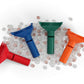 Nadex Easy Wrap Coin Tube Set with 40 Wrappers Included, Color Coded