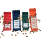 Rolled Coin Storage Organizer Tray Set with Ridges for Loose Coins