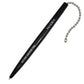 Ball and Chain Security Pen Set | 4 Pens, 1 Adhesive Mount, and 5 Refills (Black)
