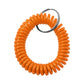 Assorted Colors Wrist Key Coils, 5-Pack
