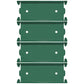 Aluminium Coin Tray, 4 Pack, Dimes, Green