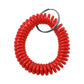 Assorted Colors Wrist Key Coils, 5-Pack